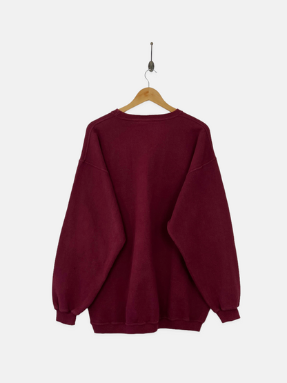 Virginia Tech vs Florida State Football USA Made Vintage Sweatshirt Size XL