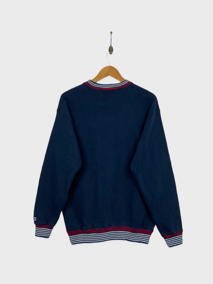 90's Illinois Uni USA Made Embroidered Vintage Sweatshirt Size 10