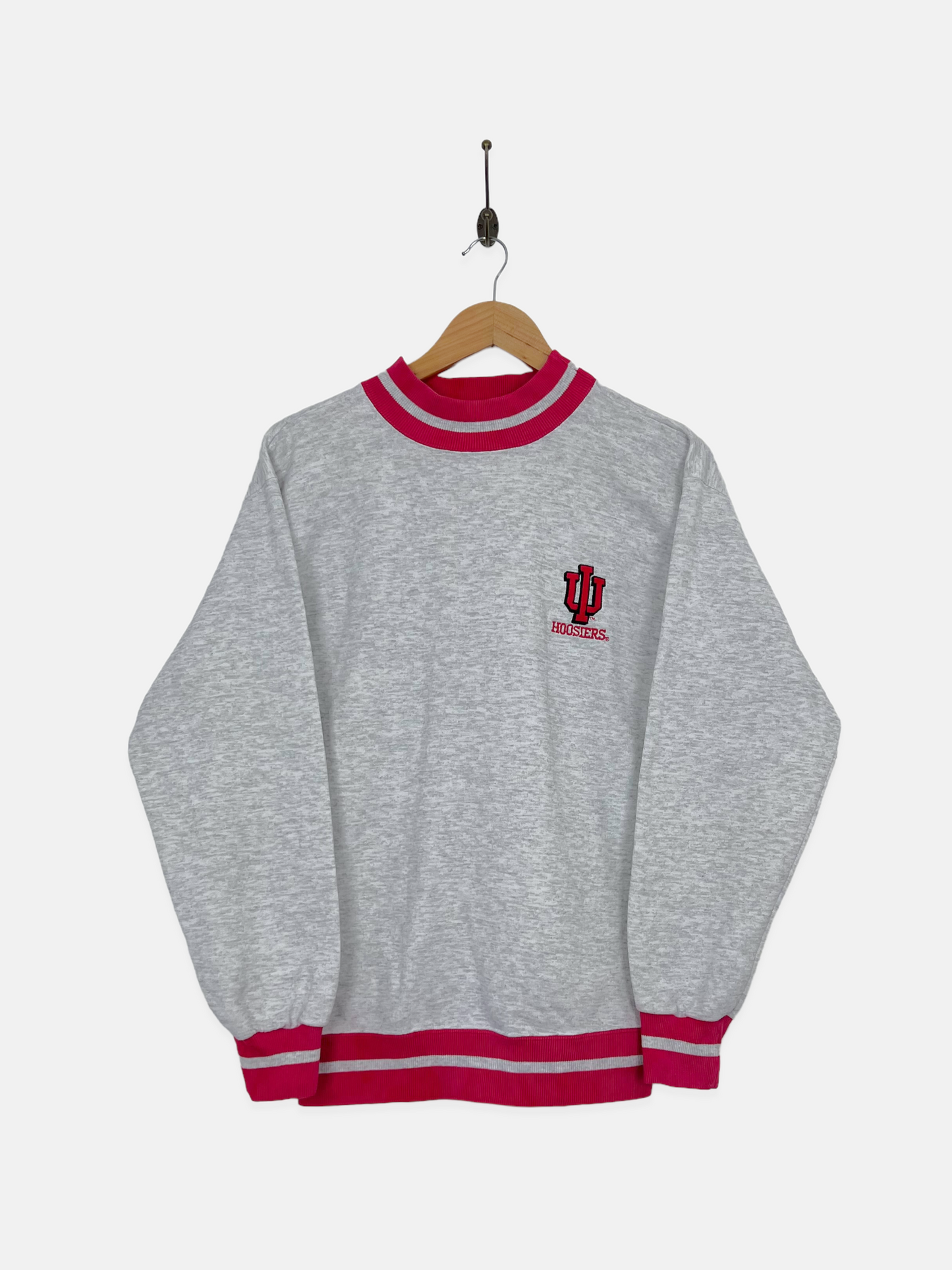 90's Indiana University USA Made Embroidered Vintage Sweatshirt Size 6-8
