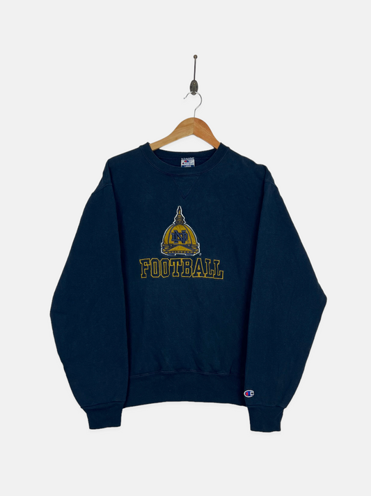 90's Notre Dame Football Champion USA Made Embroidered Vintage Sweatshirt Size 12
