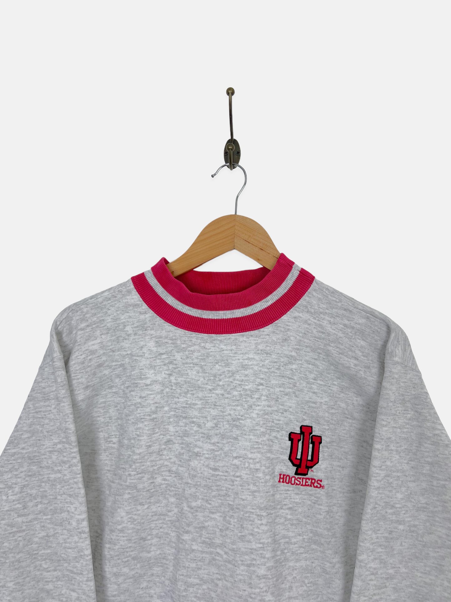 90's Indiana University USA Made Embroidered Vintage Sweatshirt Size 6-8