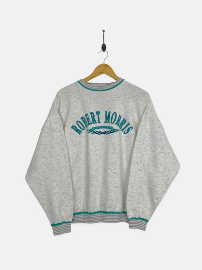 90's Robert Morris College Vintage Sweatshirt Size M