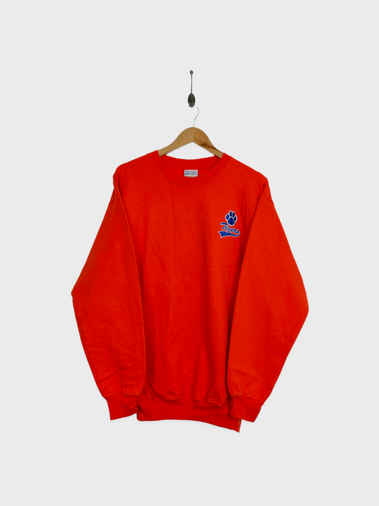 90's Clemson Uni Tigers Vintage Sweatshirt Size 10