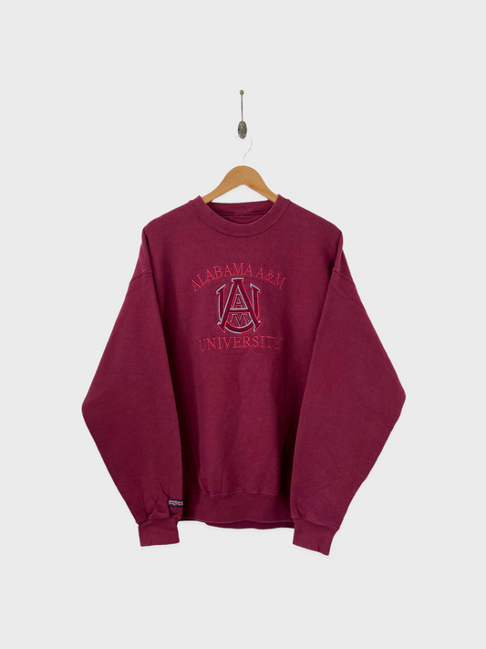 90's Alabama University Embroidered Vintage Sweatshirt Size M-L