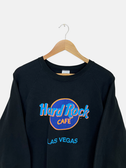 90's Hard Rock Cafe Las Vegas USA Made Vintage Sweatshirt Size 10