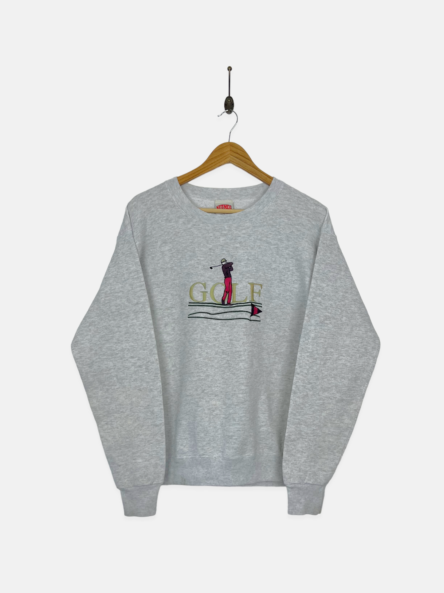90's Golf USA Made Embroidered Vintage Sweatshirt Size 12