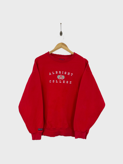90's Albright College Embroidered Vintage Sweatshirt Size 12