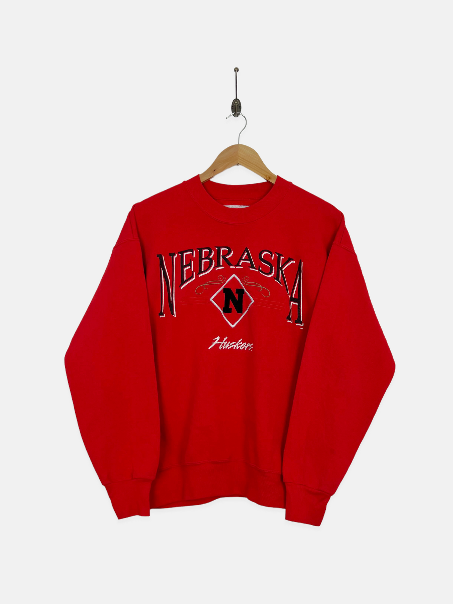 90's Nebraska Huskers USA Made Vintage Sweatshirt Size 12