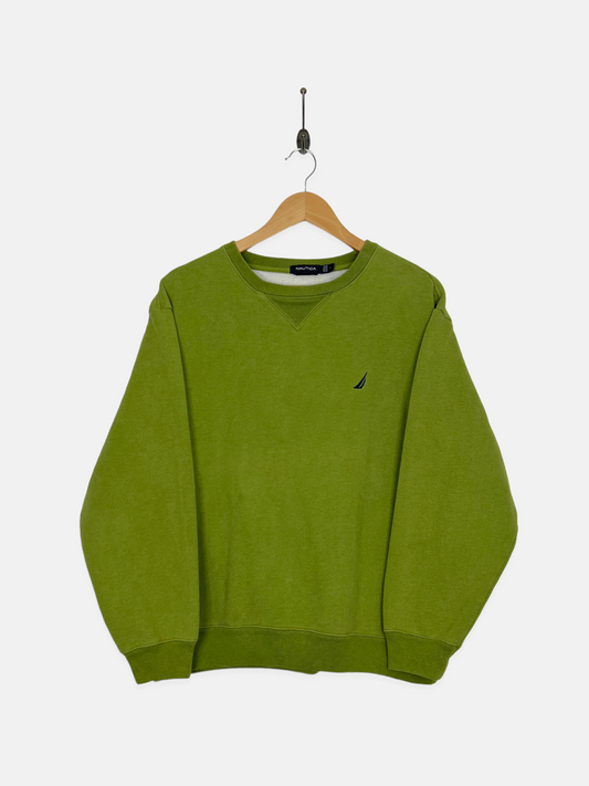 90's Nautica Embroidered Vintage Sweatshirt Size 12-14