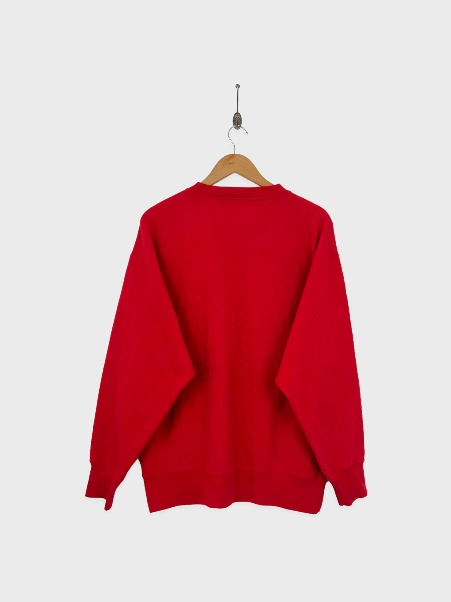 90's Nebraska Huskers Embroidered Vintage Sweatshirt Size L
