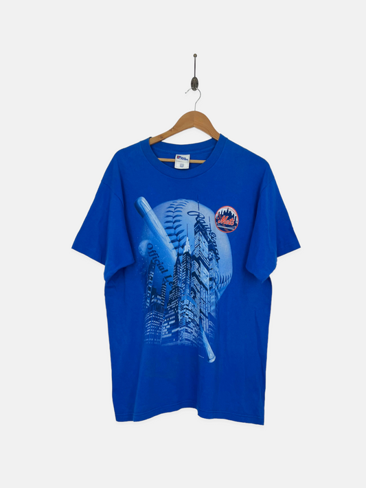 90's New York Mets MLB USA Made Vintage T-Shirt Size L-XL