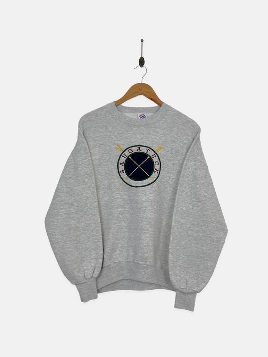 90's Saugatuck USA Made Embroidered Vintage Sweatshirt Size M