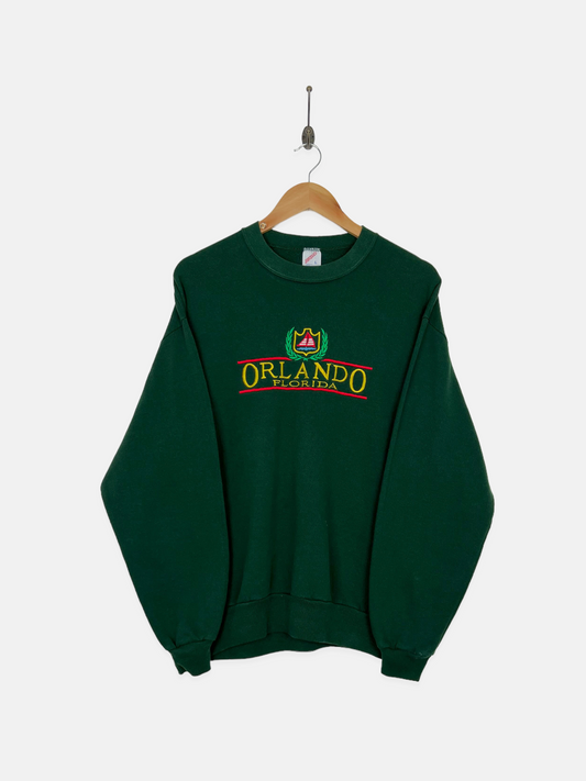 90's Orlando Florida Embroidered Vintage Sweatshirt Size 10-12