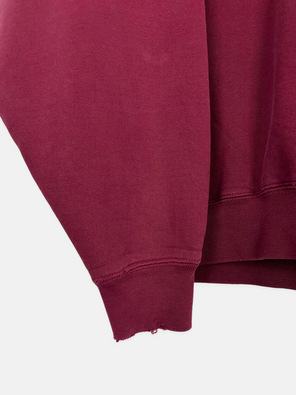 90's CMU Football Embroidered Vintage Sweatshirt Size L