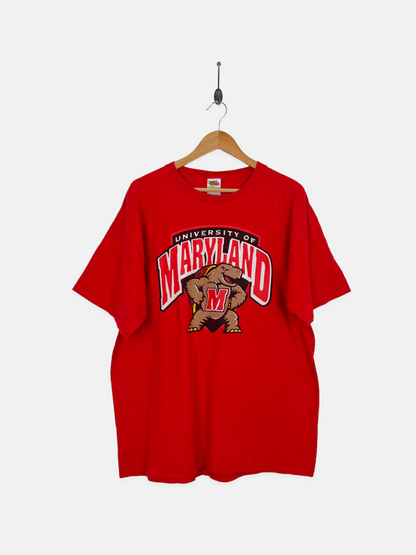 90's Maryland University Vintage T-Shirt Size XL
