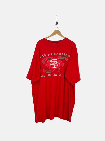 90's San Francisco 49ers NFL USA Made Vintage T-Shirt Size 4XL