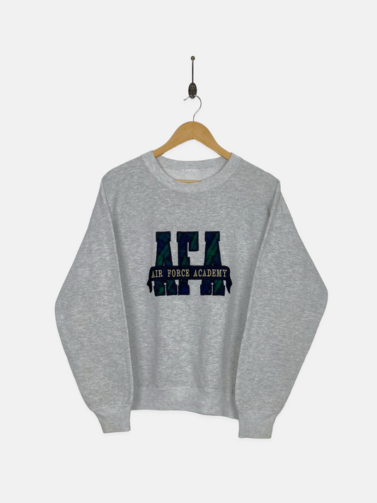90's Air Force Academy Embroidered Vintage Sweatshirt Size 12