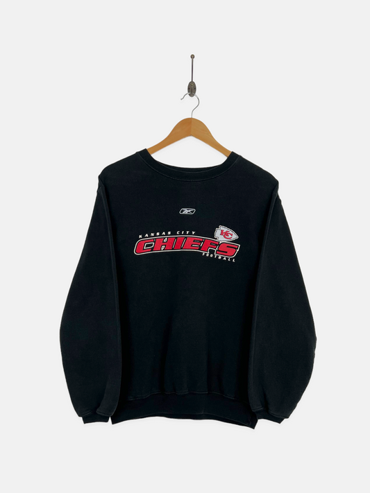 90's Kansas City Chiefs NFL Reebok Vintage Sweatshirt Size 8