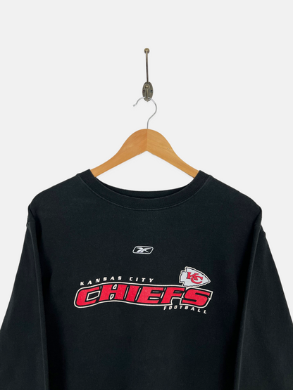 90's Kansas City Chiefs NFL Reebok Vintage Sweatshirt Size 8