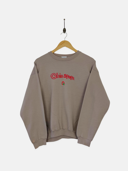 90's Ohio state Buckeyes USA Made Embroidered Vintage Sweatshirt Size 10-12