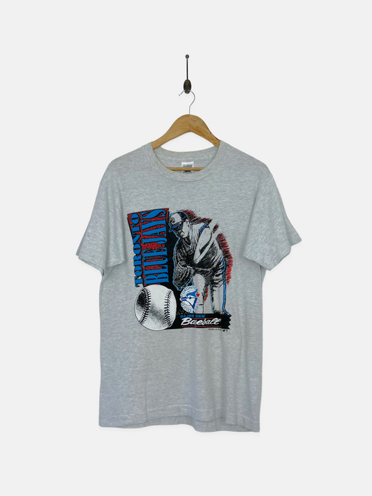 1991 Toronto Blue Jays Canada Made MLB Vintage T-Shirt Size 10-12