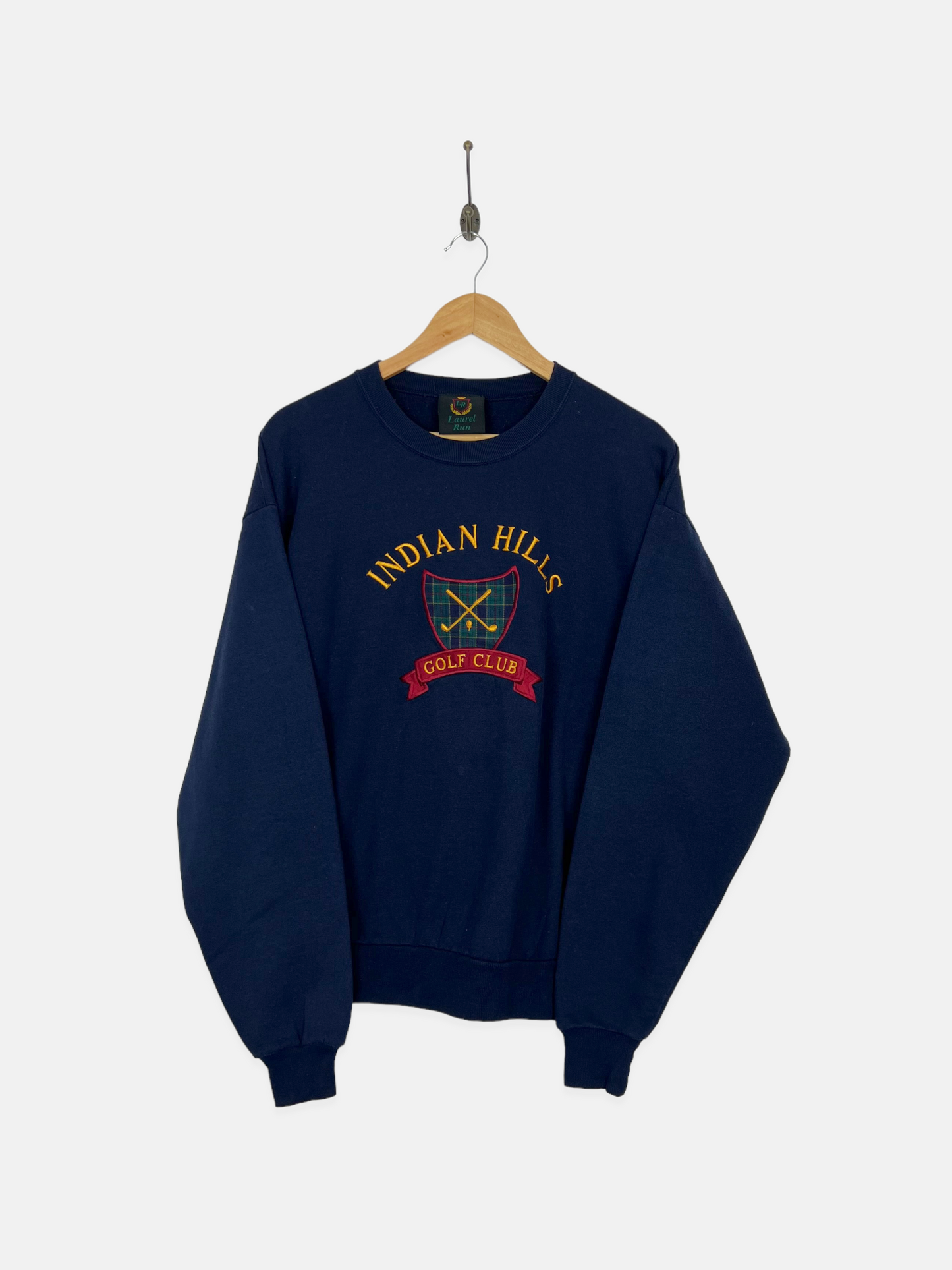 90's Indian Hills Golf Club Embroidered Vintage Sweatshirt Size M