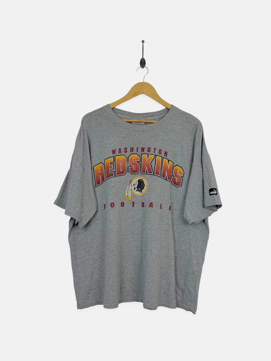 90's Washington Redskins Puma NFL Vintage T-Shirt Size XL