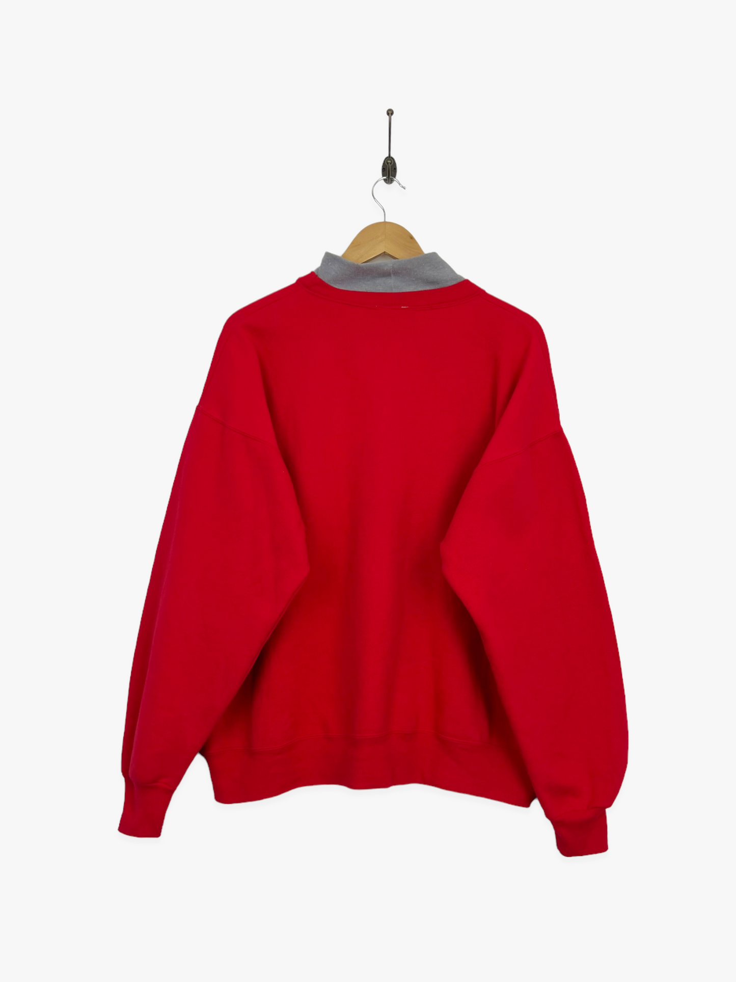 1997 Ohio State USA Made Vintage Mock-Neck Sweatshirt Size L