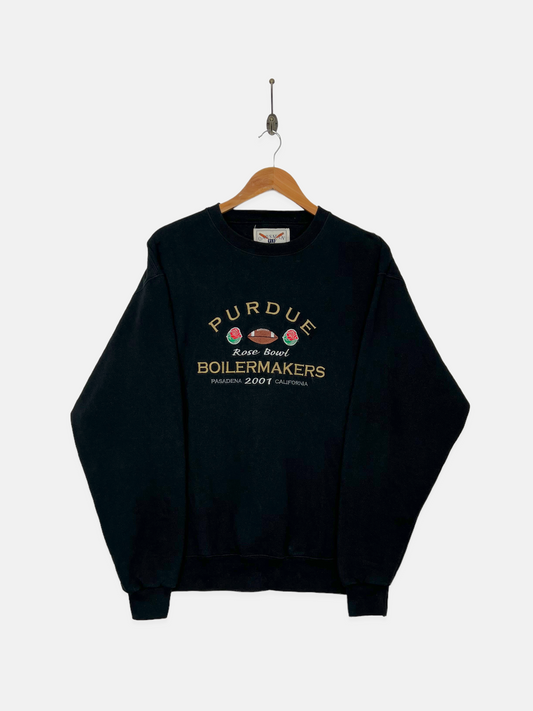 Purdue Boilermakers USA Made Embroidered Vintage Sweatshirt Size M-L