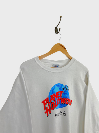 90's Planet Hollywood USA Made Vintage Sweatshirt Size M-L