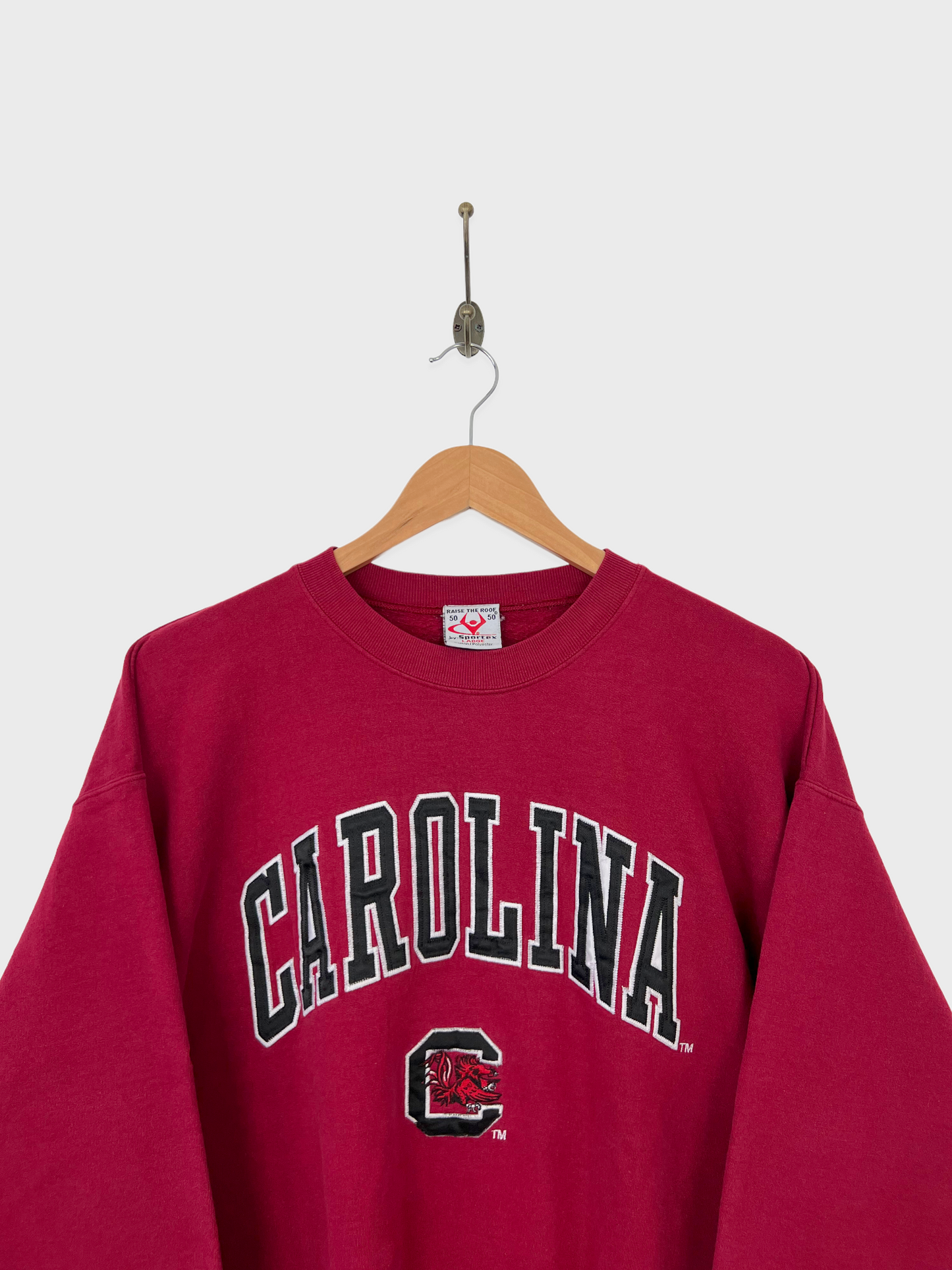90's South Carolina Uni Embroidered Vintage Sweatshirt Size 10