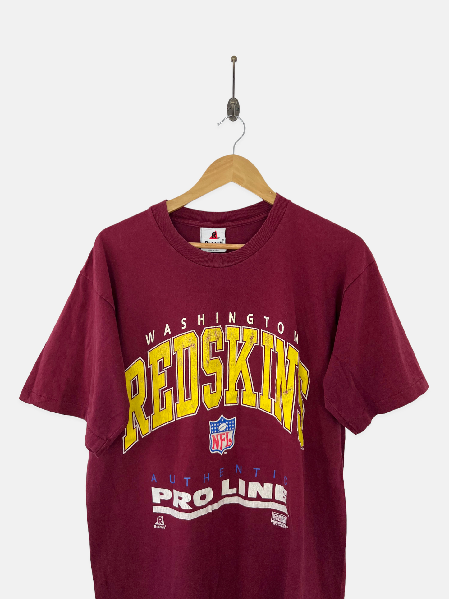 90's Washington Redskins NFL USA Made Vintage T-Shirt Size M