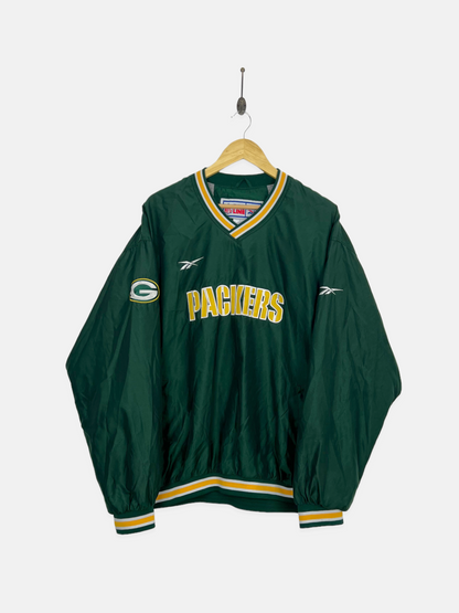 90's Green Bay Packers Reebok NFL Embroidered Vintage Jacket Size L-XL