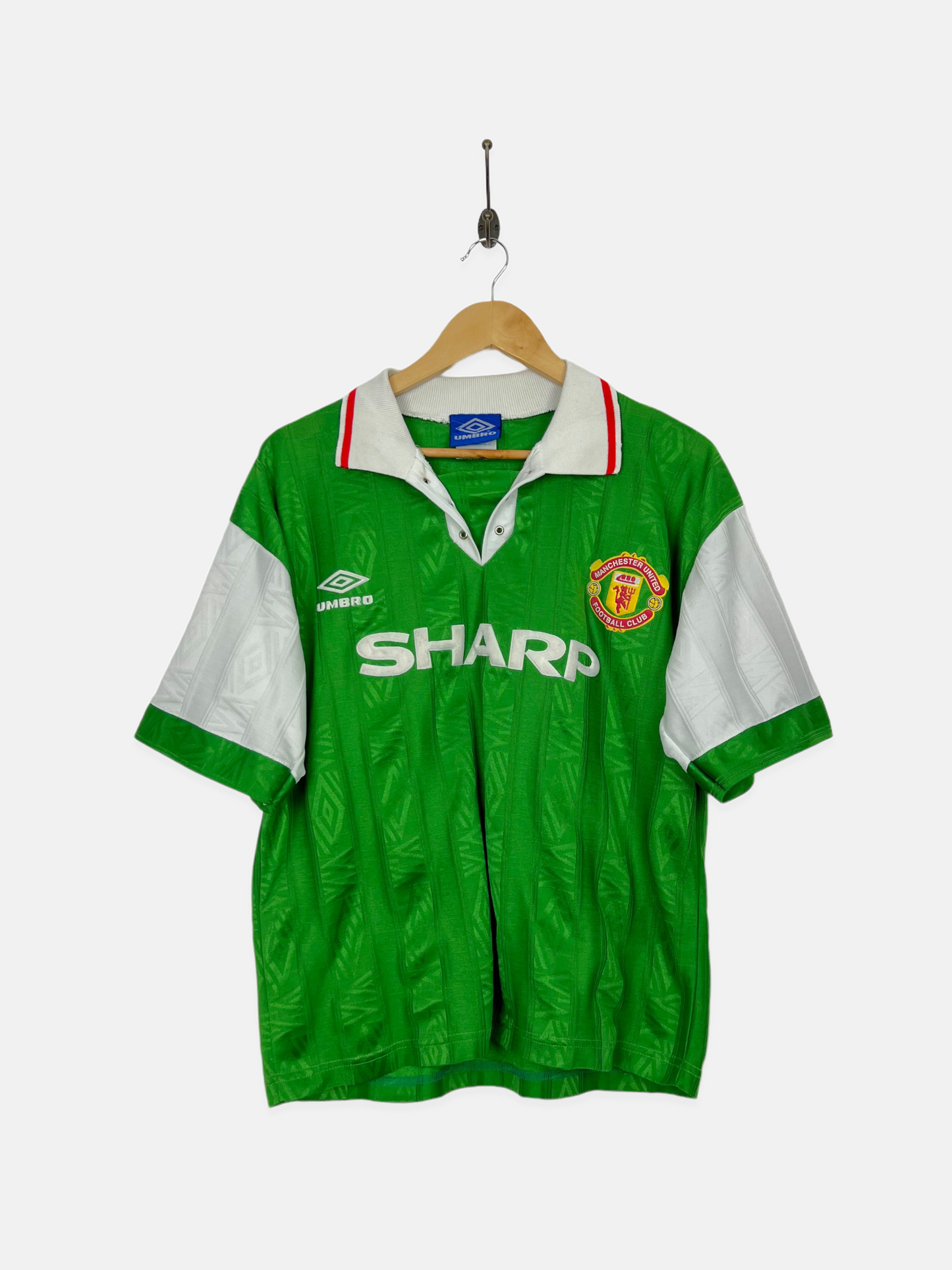 Manchester United Umbro 92/93 Vintage Football Jersey Size S-M