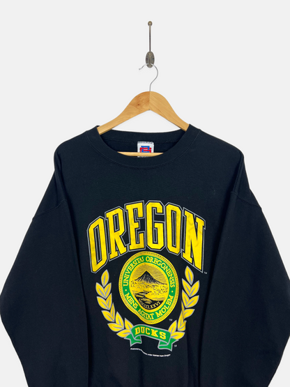 90's Oregon Ducks USA Made Vintage Sweatshirt Size M-L