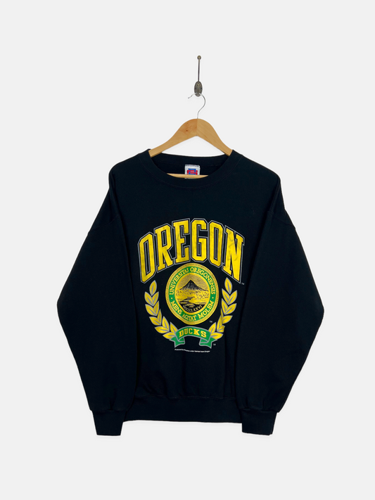 90's Oregon Ducks USA Made Vintage Sweatshirt Size M-L