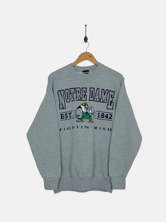 90's Notre Dame USA Made Vintage Sweatshirt Size 10-12