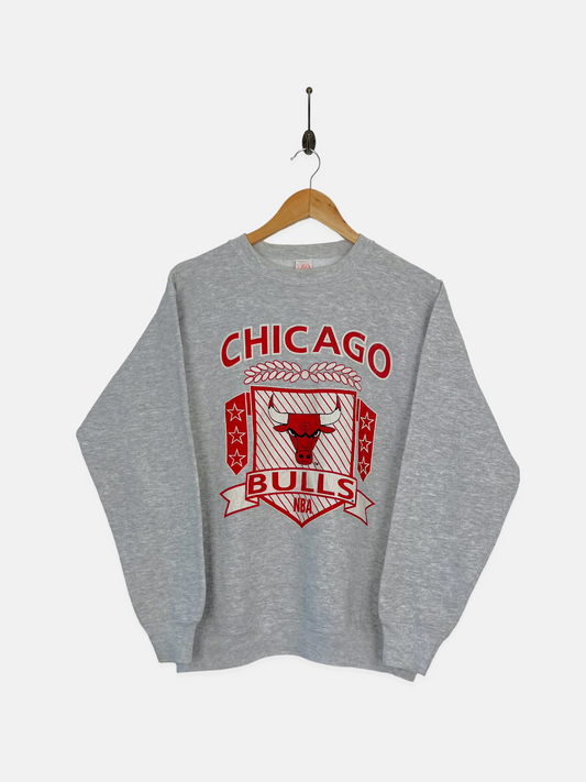 90's Chicago Bulls NBA USA Made Vintage Sweatshirt Size 8-10