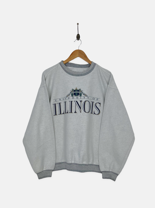 90's Illinois University Vintage Sweatshirt Size M-L