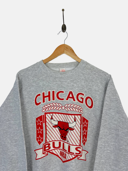 90's Chicago Bulls NBA USA Made Vintage Sweatshirt Size 8-10