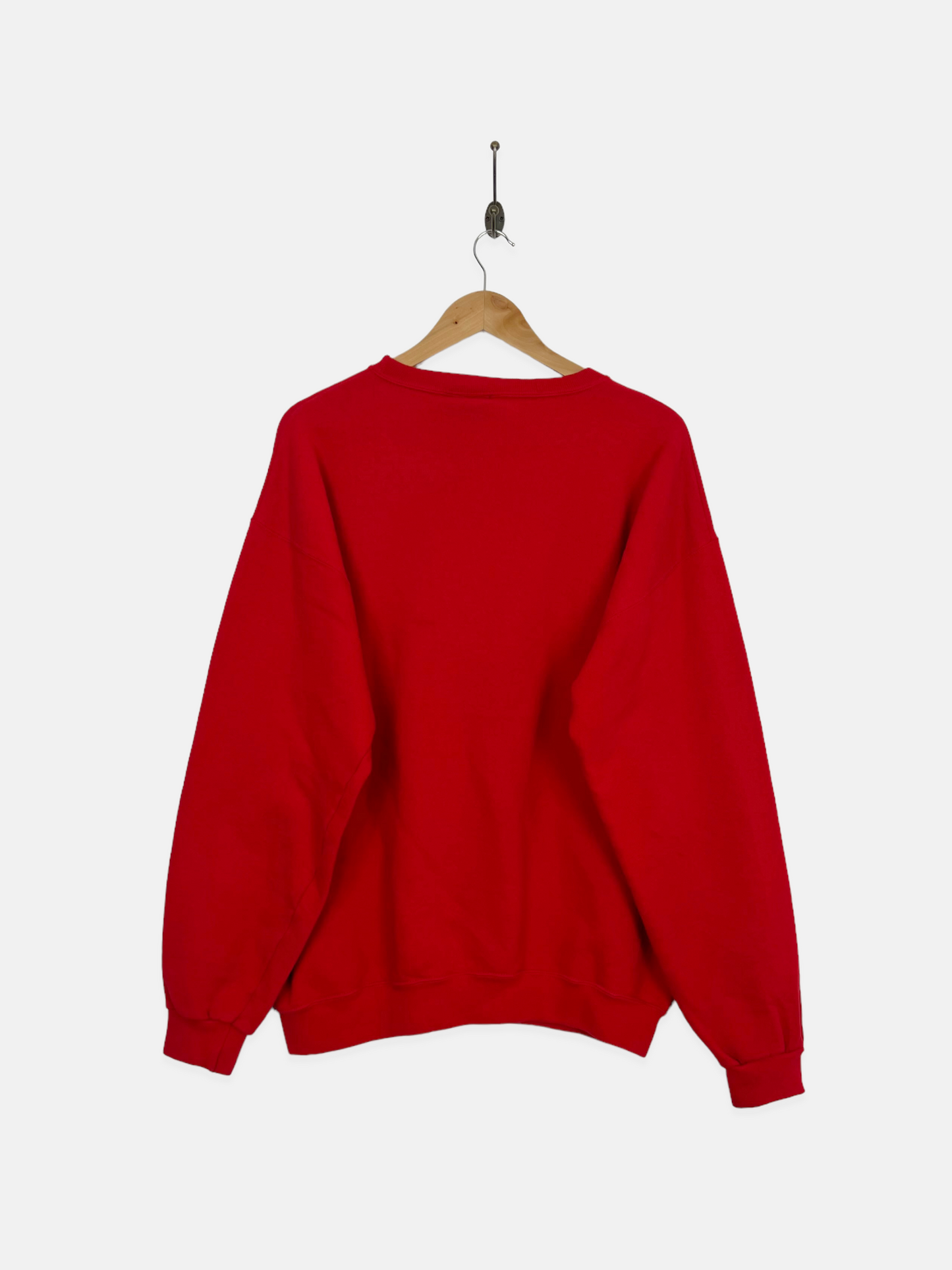 90's Miami University Redskins USA Made Embroidered Vintage Sweatshirt Size L