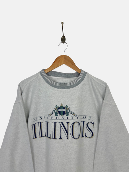 90's Illinois University Vintage Sweatshirt Size M-L