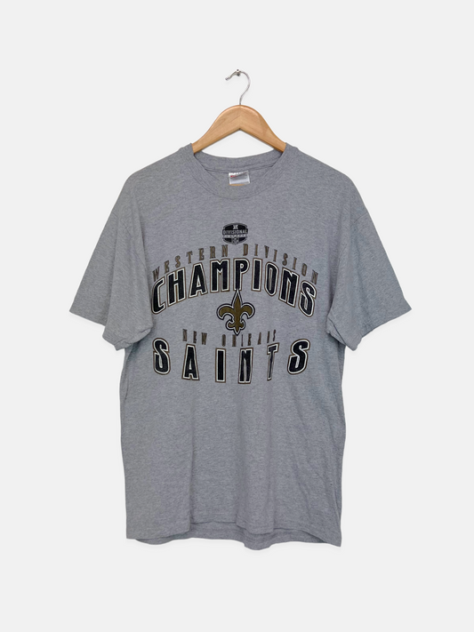90's New Orleans Saints NFL Vintage T-Shirt Size 10