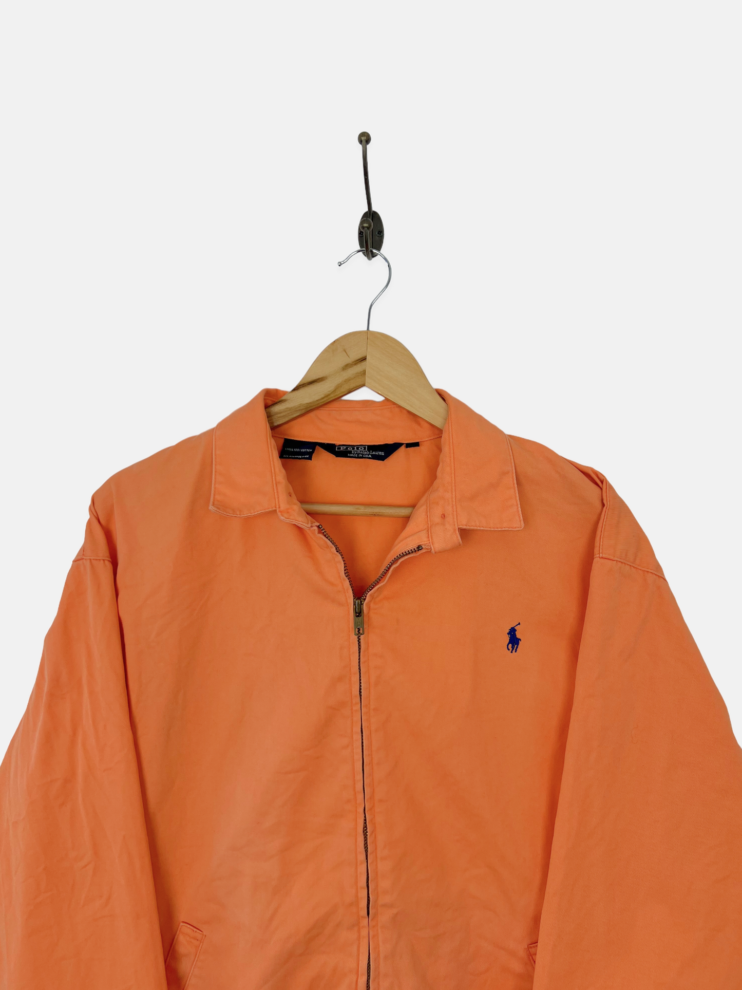 90's Ralph Lauren USA Made Embroidered Vintage Jacket Size 12