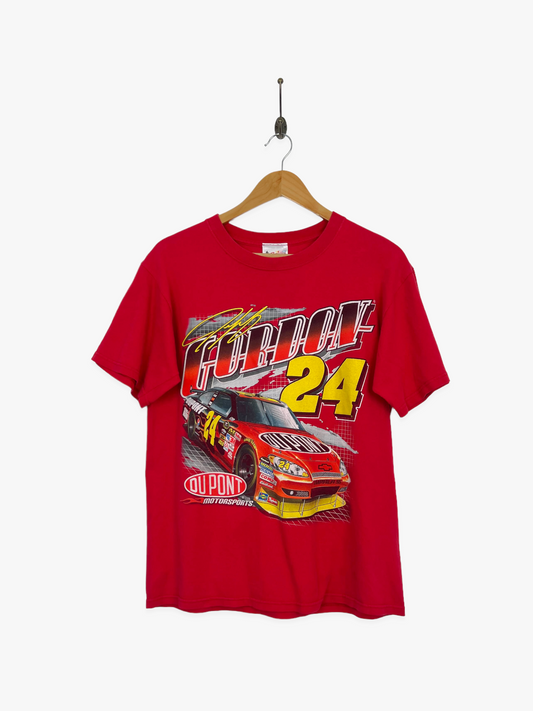 90's NASCAR Jeff Gordon #24 Vintage Racing T-Shirt Size 12