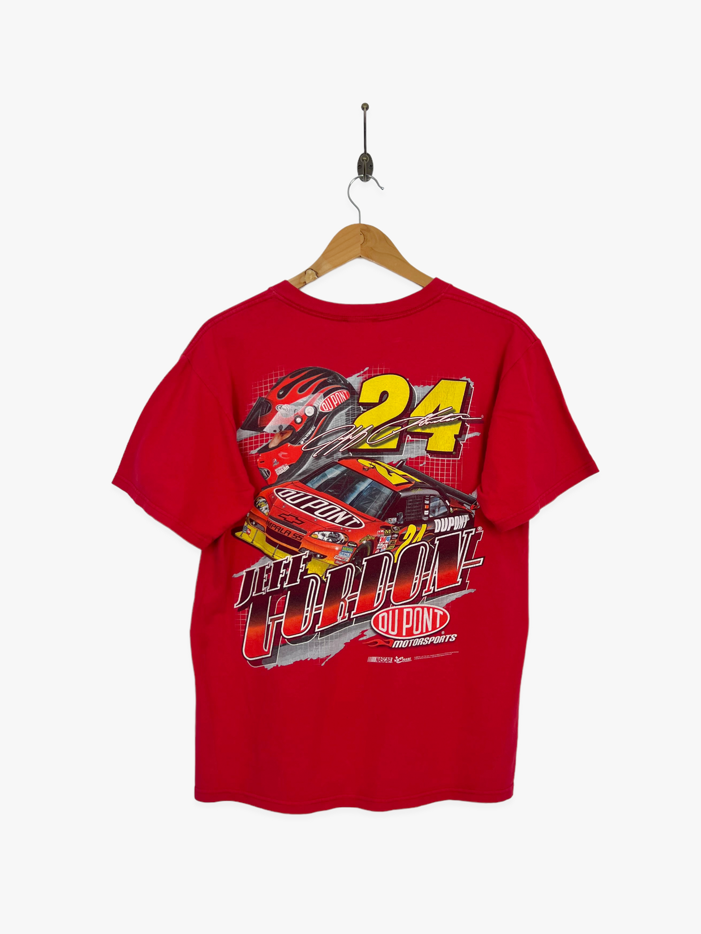 90's NASCAR Jeff Gordon #24 Vintage Racing T-Shirt Size 12