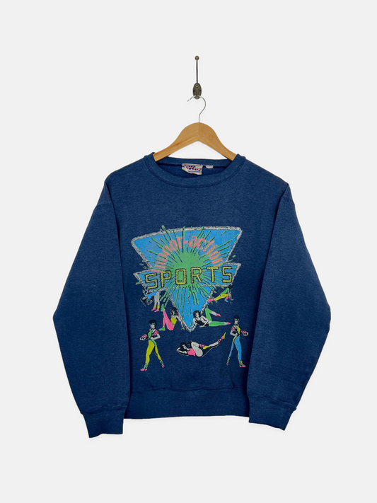 90's Indoor Action Sports USA Made Vintage Sweatshirt Size 8