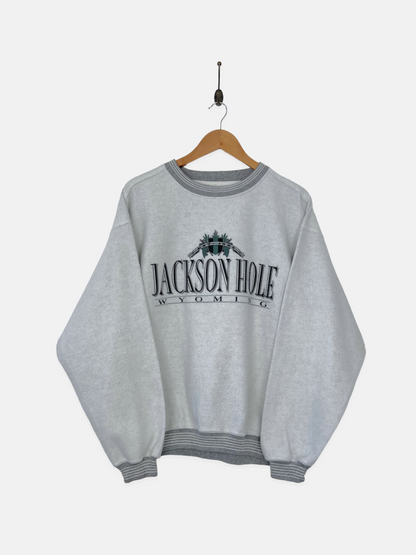 90's Jackson Hole Wyoming Vintage Sweatshirt Size L