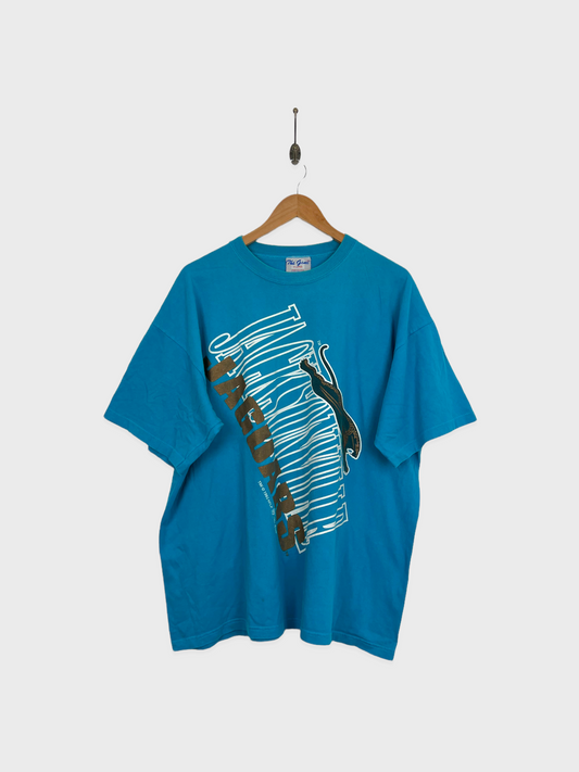 1993 Jacksonville Jaguars NFL USA Made Vintage T-Shirt Size XL