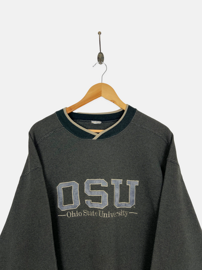 90's Ohio State University Embroidered Vintage Sweatshirt Size L